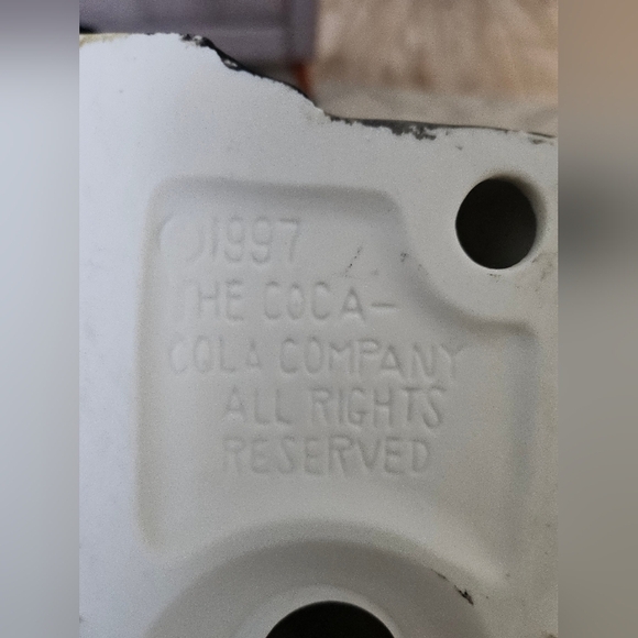 Vintage 1997 Christmas VillageCoca Cola Mrs MurphysChowder House Decore. - Picture 2 of 10